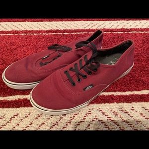Maroon Vans